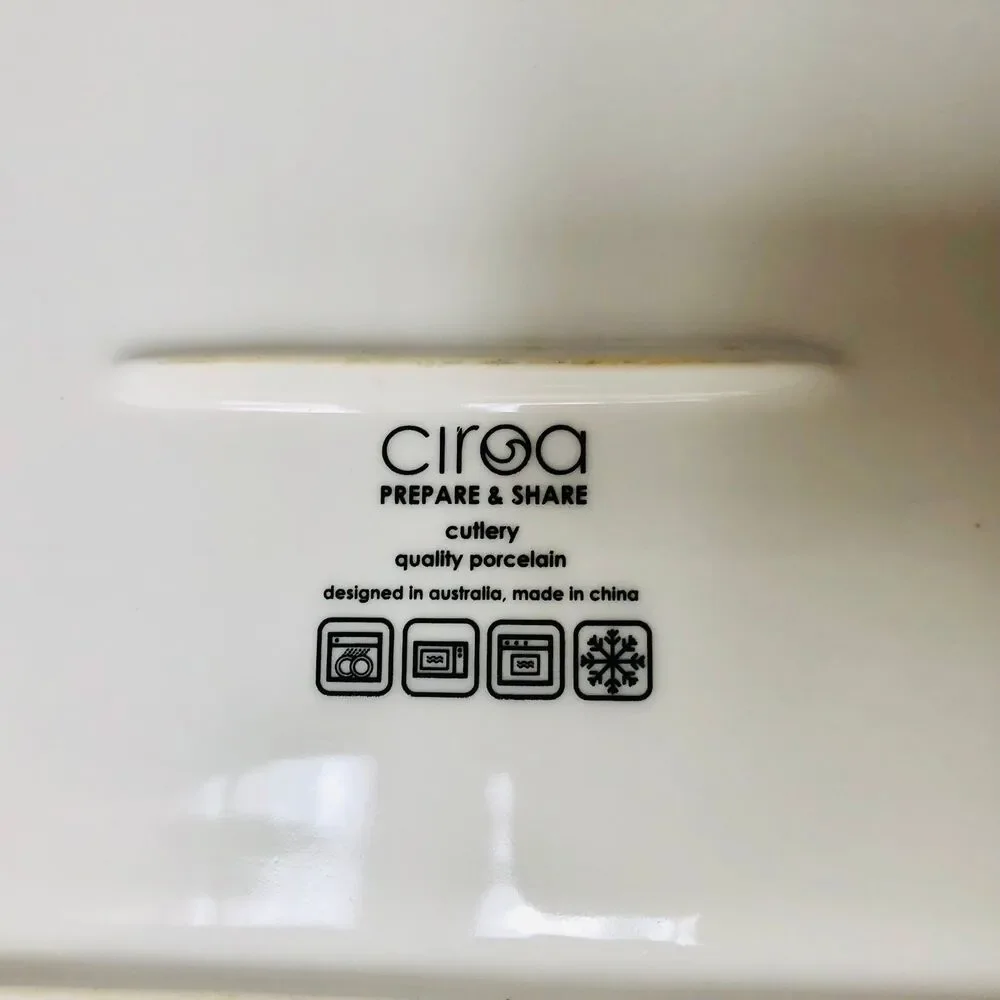 CIROA CUTLERY Prepare & Share Casserole Baking Dish 8 1/2